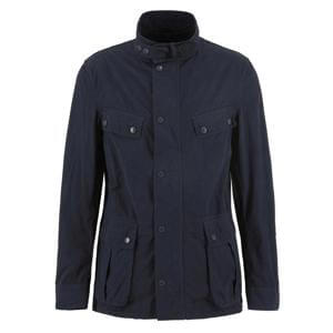 Barbour International Duke Garment Dyed Casual Jacket Navy